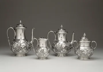 Kaffee- und Teeservice, Tiffany and Company, 1856-59